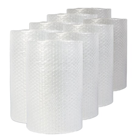 Universal Bubble Packaging, 0.19" Thick, 24" x 50 ft, Perforated Every 24", Clear, PK8, 8PK 4275